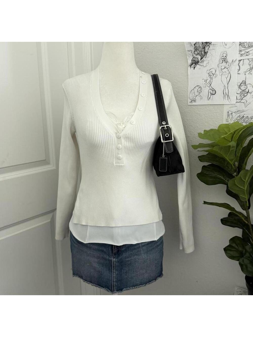 Button up top